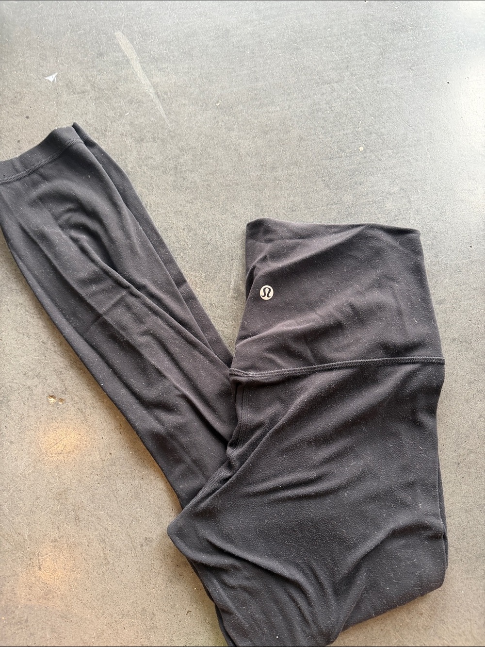 lululemon athletica Black Women's Leggings with Logo